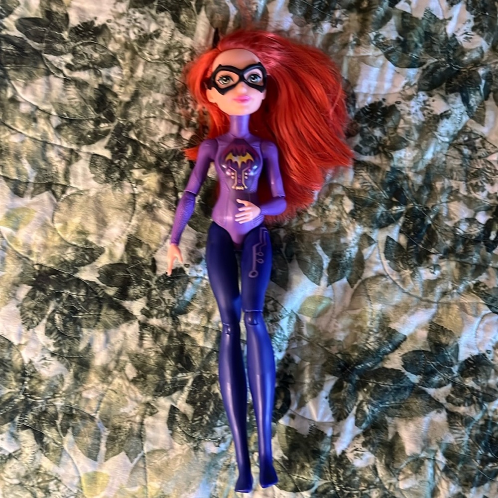 DC Super Hero Girls Batgirl Gymnastics Action Figure Doll Approx. 12" ©2017‎